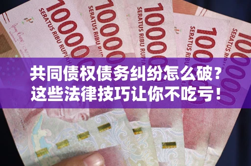 北京共同债权债务纠纷怎么破？这些法律技巧让你不吃亏！