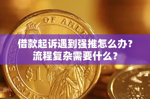北京借款起诉遇到强推怎么办？流程复杂需要什么？