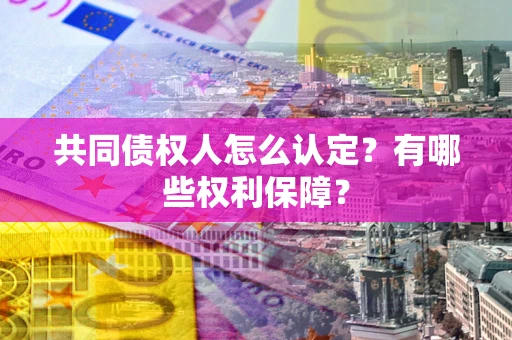 北京共同债权人怎么认定？有哪些权利保障？