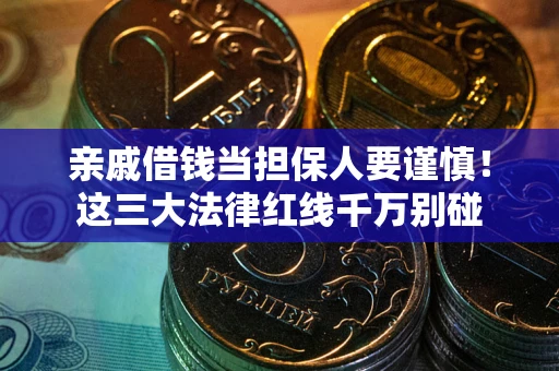 北京亲戚借钱当担保人要谨慎！这三大法律红线千万别碰
