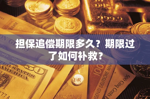北京担保追偿期限多久？期限过了如何补救？