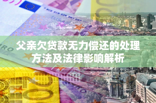 北京父亲欠贷款无力偿还的处理方法及法律影响解析